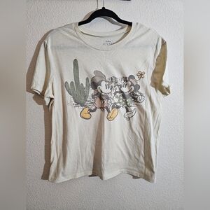 Disney Mickey Mouse T-Shirt - Cream